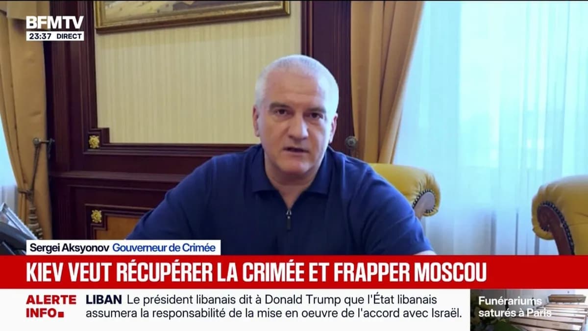 Frappes ukrainiennes en Crimée : l'état d'urgence décrété