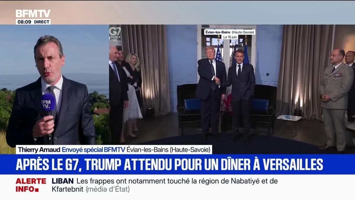 Accord Iran-États-Unis : Trump attendu à Versailles avant la signature