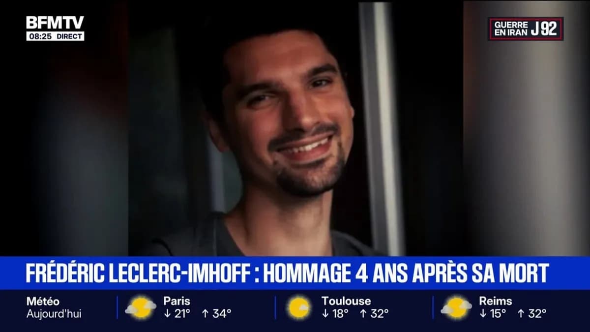 Il y a quatre ans, Frédéric Leclerc-Imhoff, journaliste de BFMTV, était tué en Ukraine