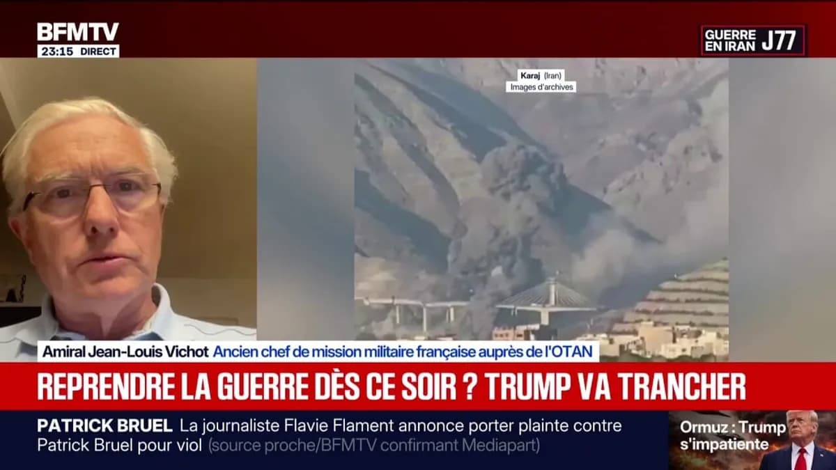 Amiral Vichot ironise sur Donald Trump et l'éventualité d'une attaque nucléaire au Moyen-Orient