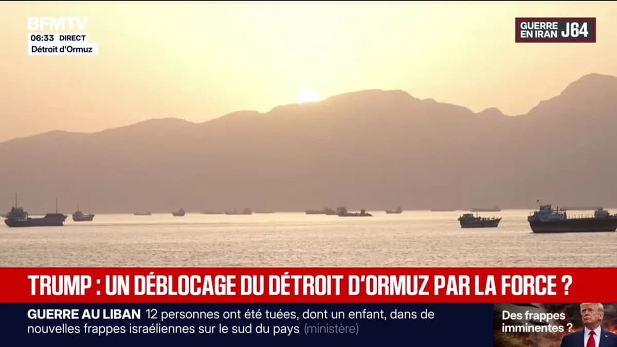 Analyse : Donald Trump envisage un raid militaire pour débloquer le détroit d'Ormuz en 2026