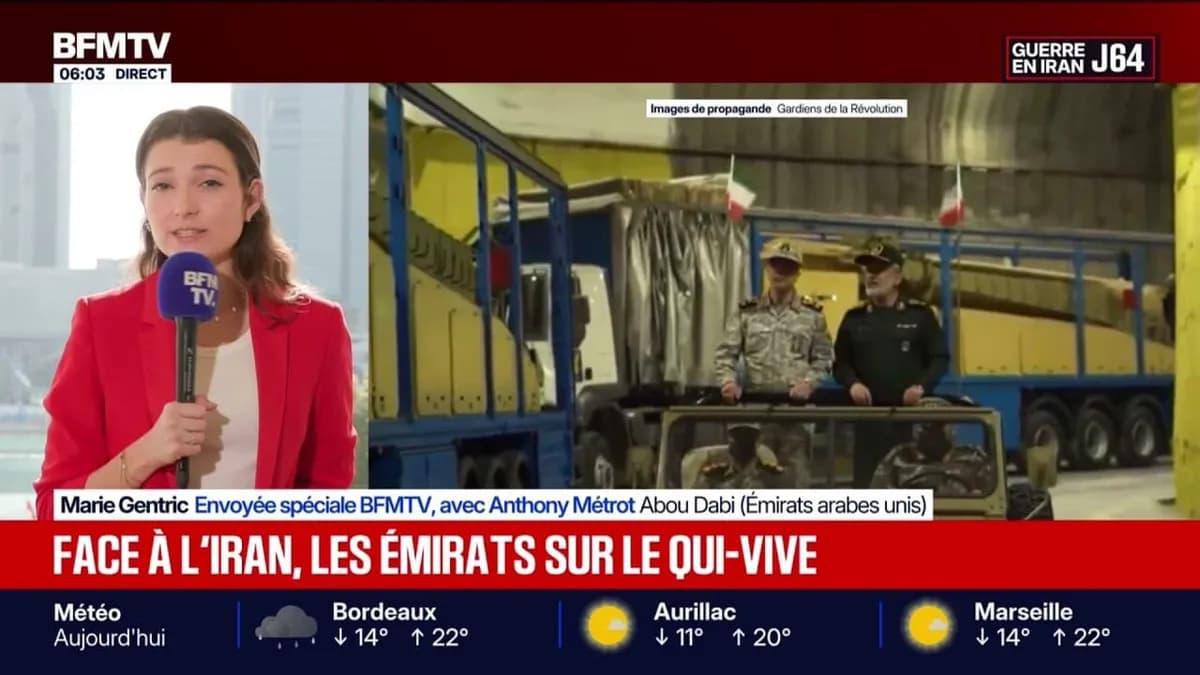 Conflit au Moyen-Orient : plus de 2 800 missiles et drones tirés depuis l’Iran vers les Émirats arabes unis en 2026