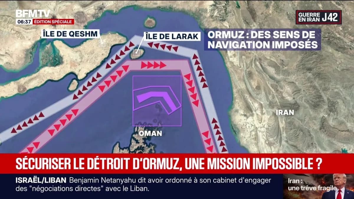 Détroit d'Ormuz : l'Iran annonce la pose de mines, enjeux et sécurisation d'une voie maritime cruciale