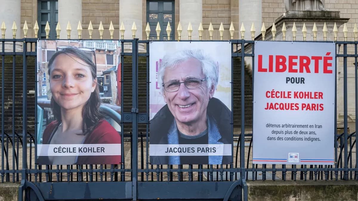 Libération de Cécile Kohler et Jacques Paris : fin d'un calvaire de près de quatre ans en Iran