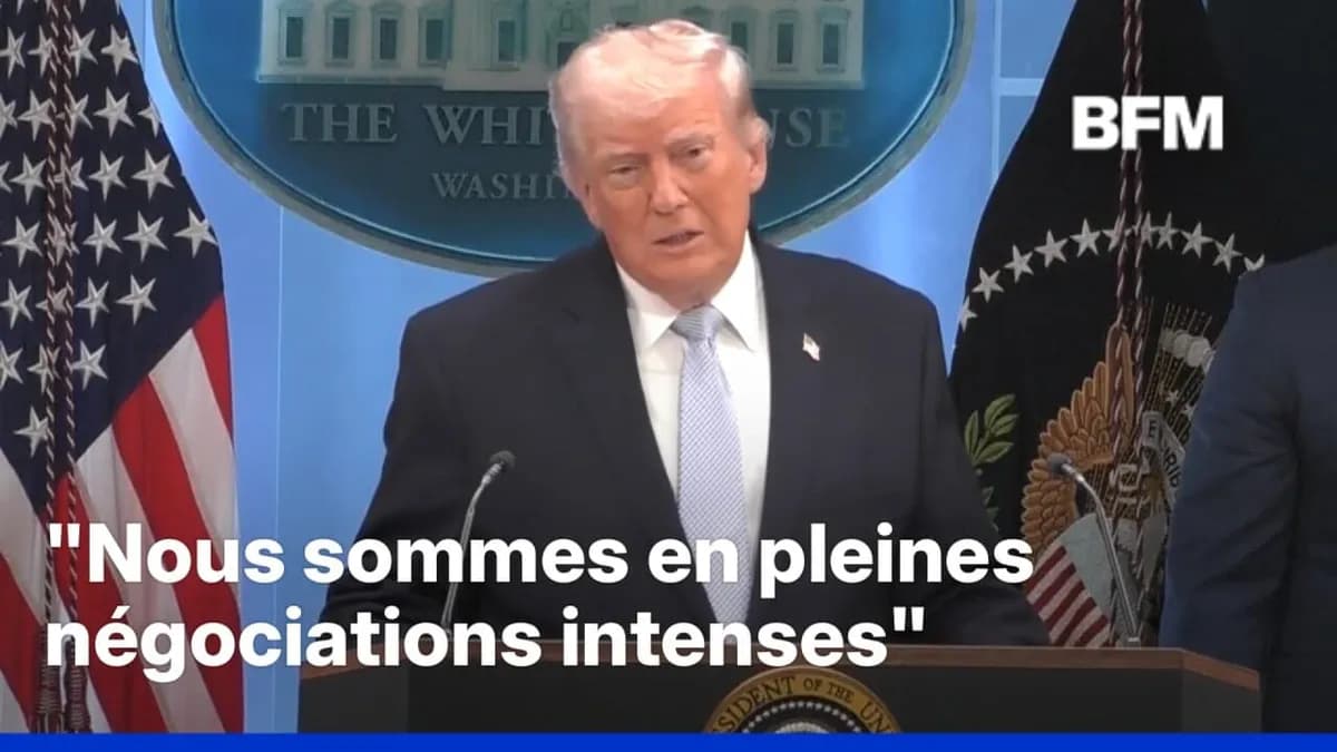 Tensions Iran-USA : Trump annonce des négociations malgré un ultimatum critique