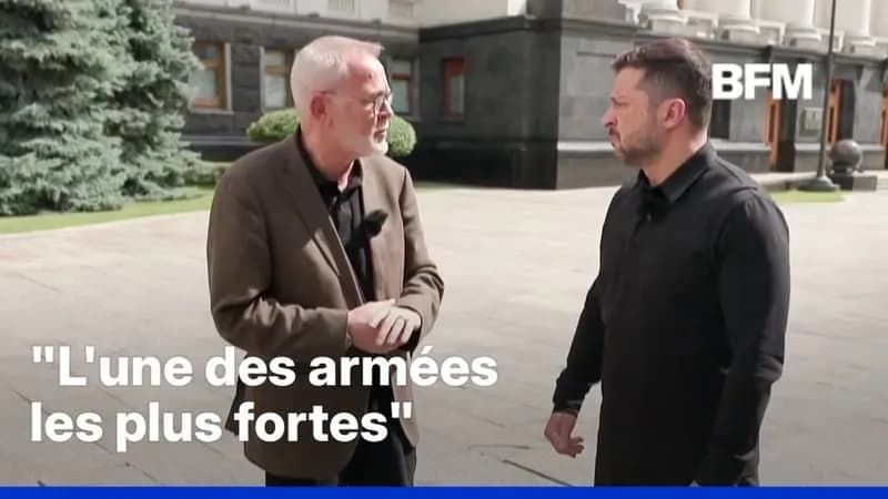 Guerre en Ukraine : le président Zelensky juge son armée parmi les plus fortes