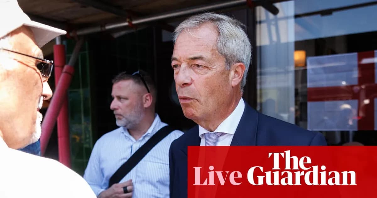 Nigel Farage refuse la sécurité financée par les contribuables