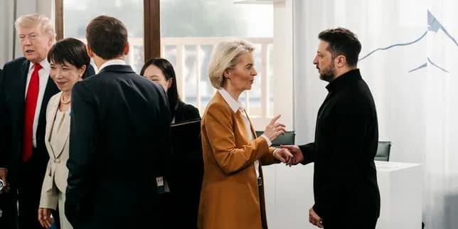 Ursula von der Leyen annonce un accord UE-Ukraine sur la production conjointe de drones