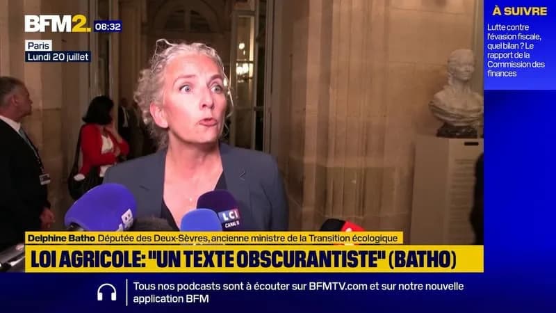 Delphine Batho appelle Macron à soutenir la loi d'urgence agricole
