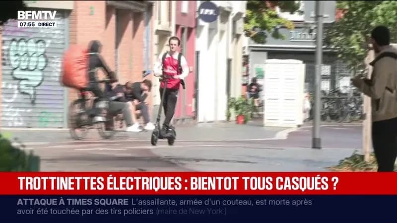 Trottinettes électriques : le casque obligatoire dans le Nord et le Pas-de-Calais dès le 1er septembre
