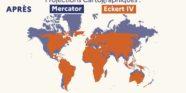 La France abandonne la projection Mercator : un nouveau regard sur la carte du monde