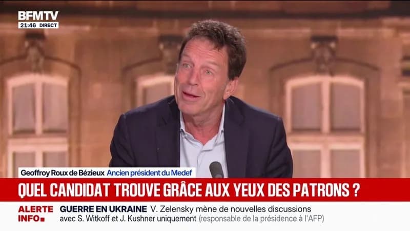 Dette et économie de la France : Geoffroy Roux de Bézieux appelle à l'effort collectif