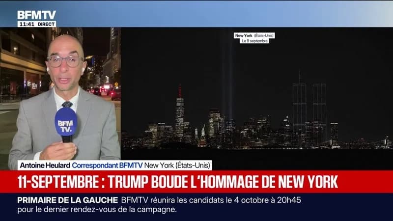 Donald Trump participe à la cérémonie du 11 septembre au Pentagone au lieu de New York