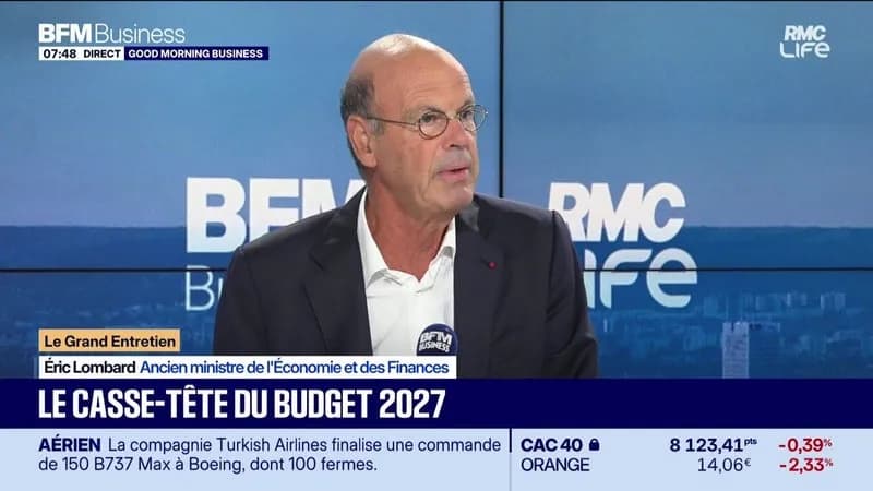 Eric Lombard analyse les difficultés du budget 2027 et les compromis recherchés