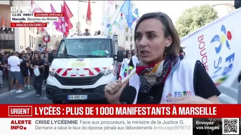 Manifestation lycéenne France : soutien syndical à l'acte III et réponse du gouvernement
