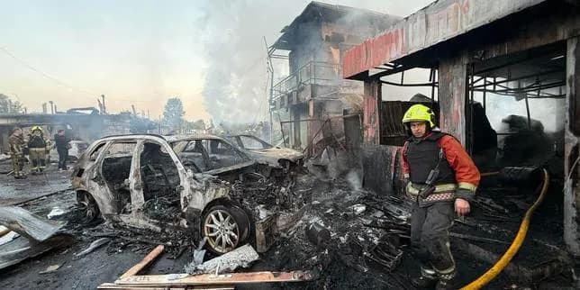 Bombardements russes en Ukraine : 12 morts, plus de 40 blessés lors de l'attaque nocturne
