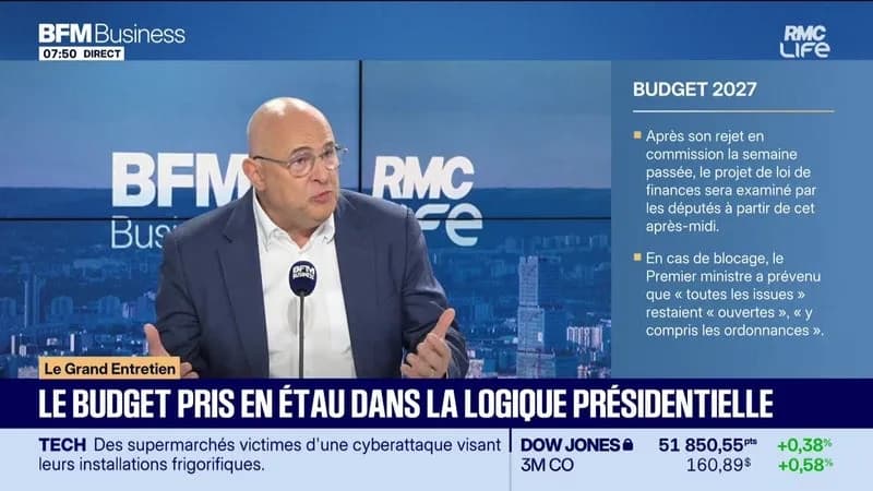 Laurent Pietraszewski critique le budget français sous la logique présidentielle