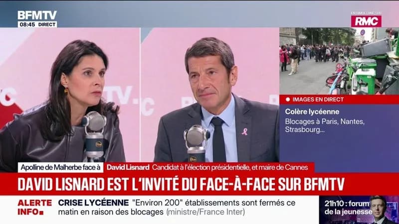 David Lisnard qualifie Bercy d’État profond lors du Face‑à‑Face BFMTV