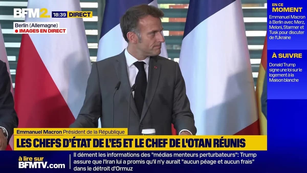 Emmanuel Macron rend hommage à Keir Starmer