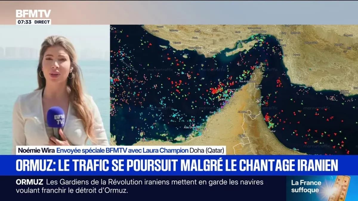 Trafic maritime dans le détroit d'Ormuz : situation tendue