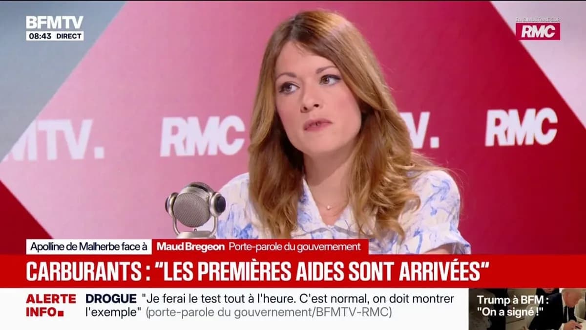 Maud Bregeon : "Nous sommes dans une situation difficile" face aux prévisions de croissance