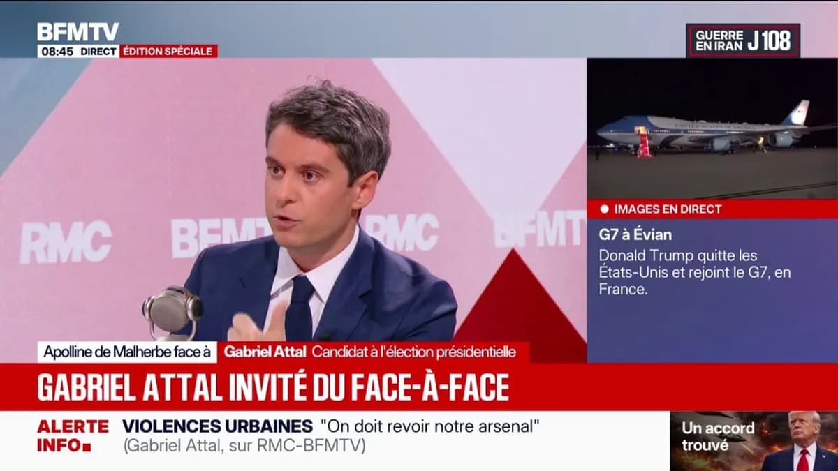 IA : Gabriel Attal dénonce une "guerre technologique" mondiale
