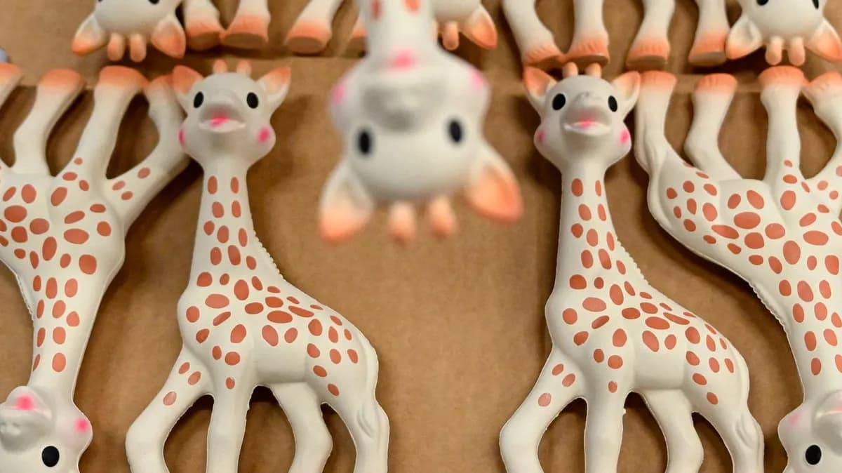 Sophie la girafe : une usine de Vulli perquisitionnée pour tromperie