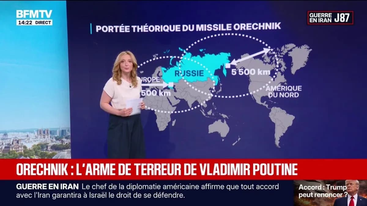 Guerre en Ukraine : Le missile russe Orechnik menace-t-il l'Europe ?