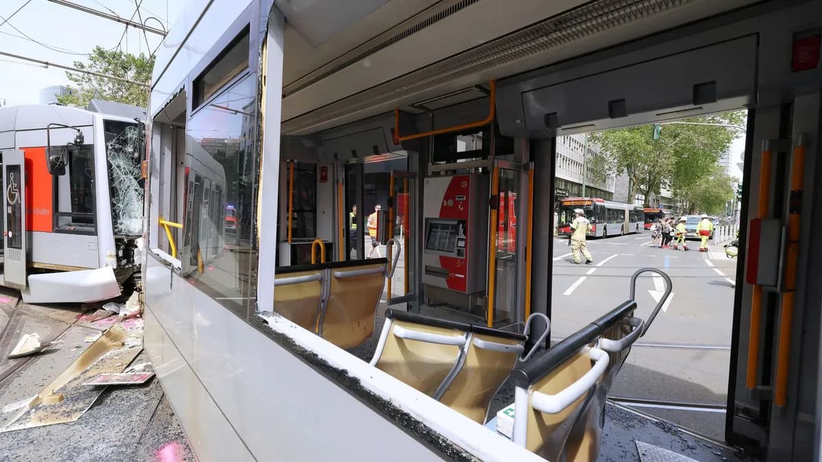 Collision de trams en Allemagne : plus de 50 blessés, dont plusieurs hospitalisés