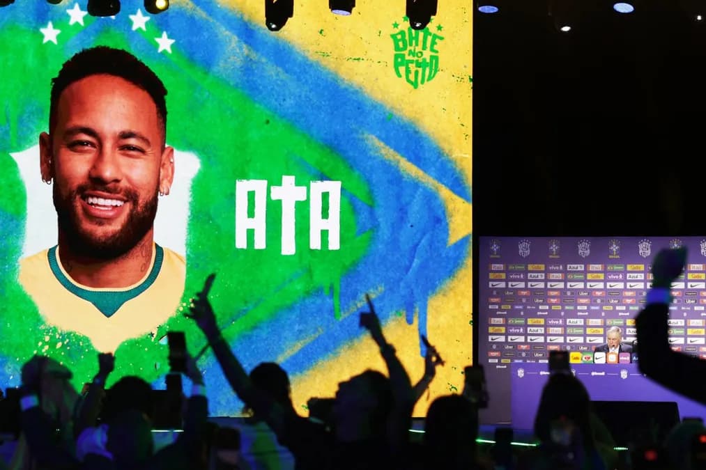 Neymar rappelé par Carlo Ancelotti pour disputer la Coupe du monde avec le Brésil