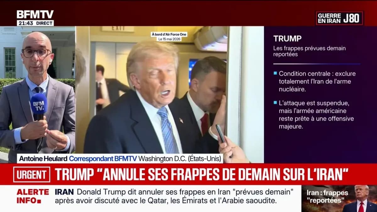 Donald Trump suspend ses frappes contre l’Iran : négociations au Moyen-Orient se renforcent