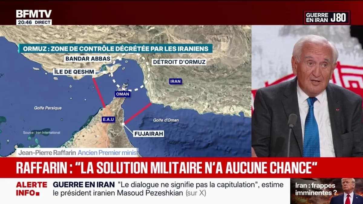 Jean-Pierre Raffarin : embrasement général ou discussion face à la guerre au Moyen-Orient