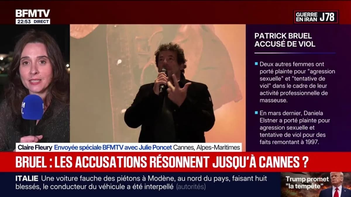 Analyse : Perception des accusations contre Patrick Bruel au festival de Cannes et impact sur la présentation de Judith Godrèche
