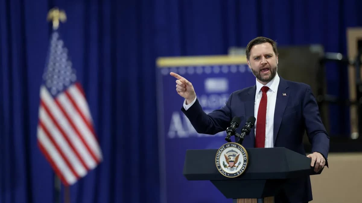 Inflation aux États-Unis : JD Vance tempère l'optimisme économique de Donald Trump