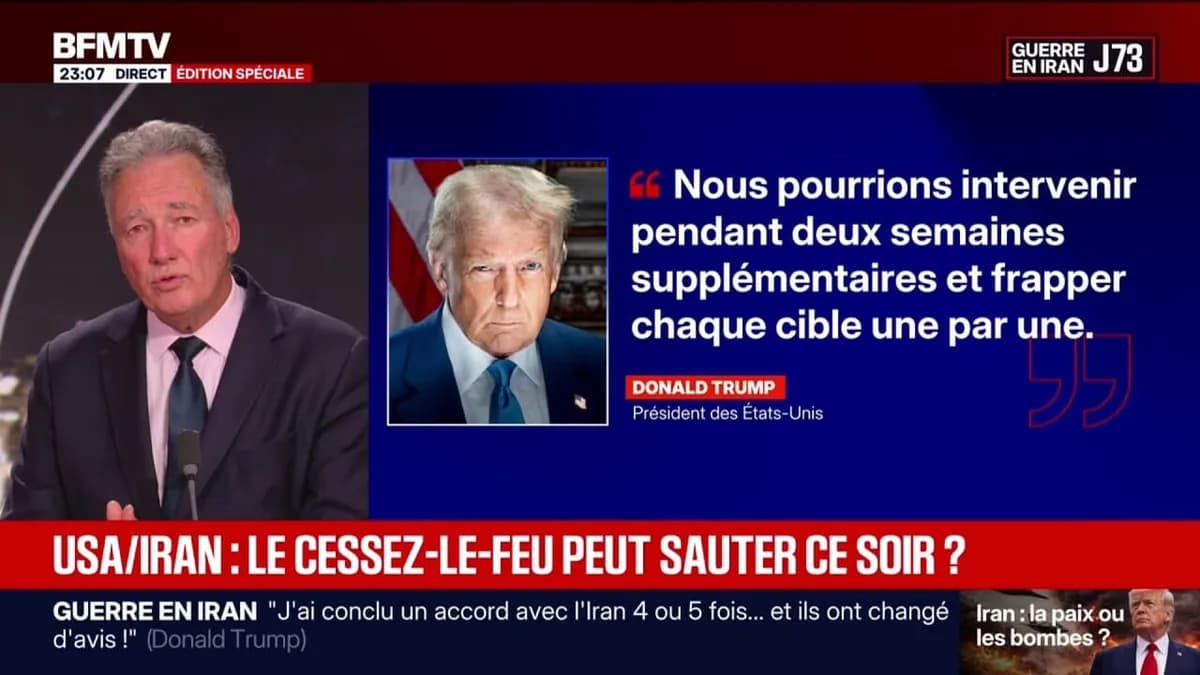 Donald Trump menace d'une nouvelle intervention militaire ciblée en Iran après l'impasse diplomatique