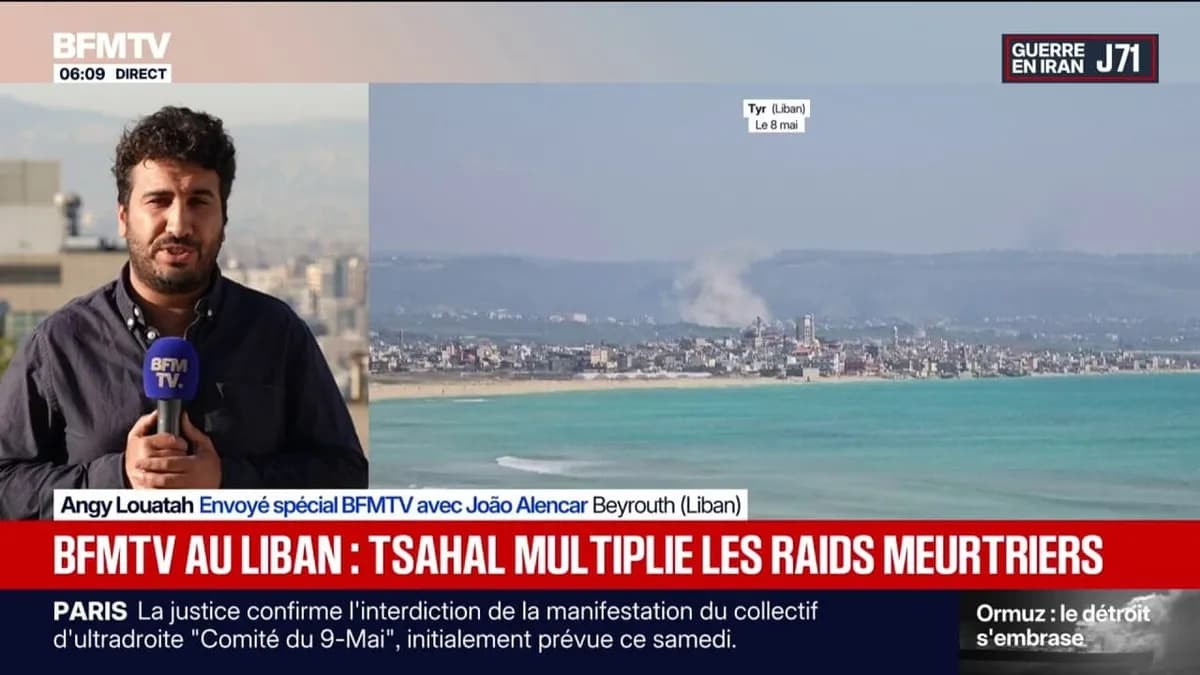 Raids israéliens meurtriers au Liban en mai 2026 : dix morts dont enfants et femmes
