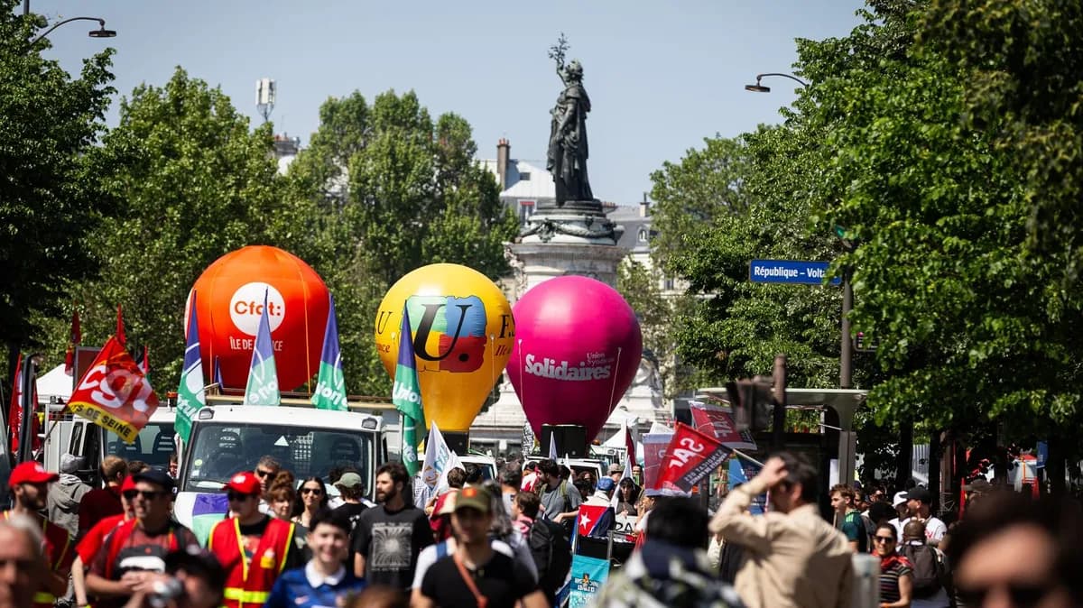 Manifestations du 1er Mai 2026 en France : entre 158 000 et plus de 300 000 participants selon les sources