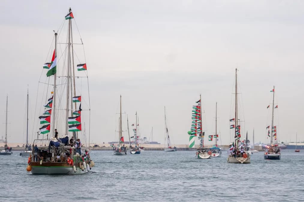 Gaza 2026 : 211 militants dont 15 Français de la flottille humanitaire interceptés et débarqués en Grèce