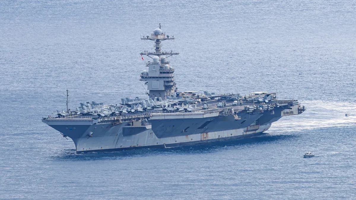 USS Gerald R. Ford : un déploiement record de 300 jours en mer au Moyen-Orient en 2026