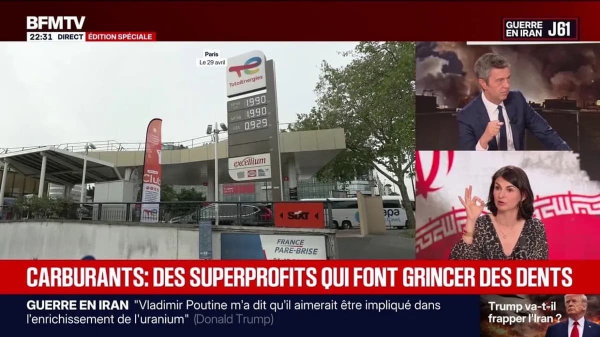 Aurélie Trouvé dénonce l'absence d'impôt sur les sociétés payé par Total en France entre 2019 et 2023