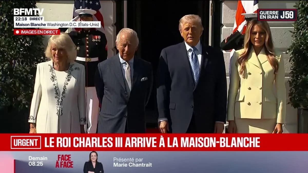 Visite d'État du roi Charles III aux États-Unis : un accueil à la Maison Blanche sous haute tension