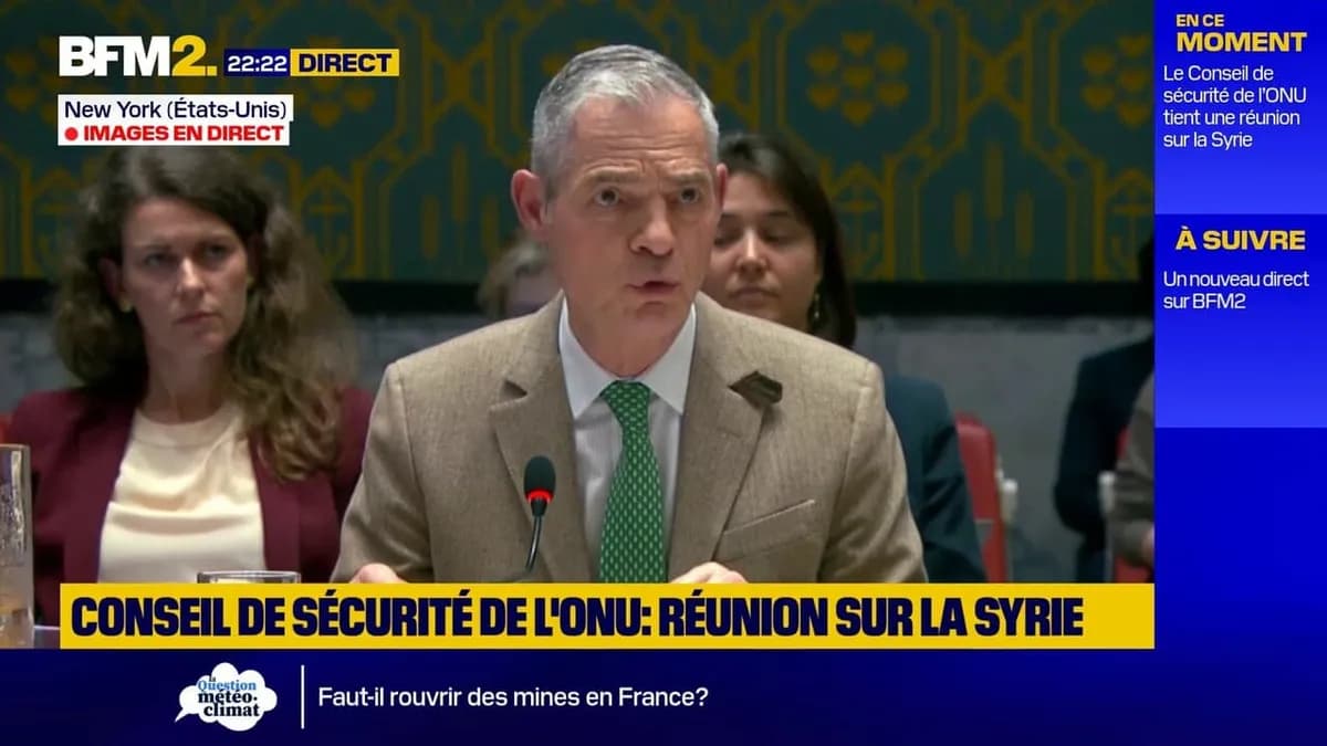 La France salue la retenue syrienne lors du Conseil de sécurité sur le conflit au Moyen-Orient
