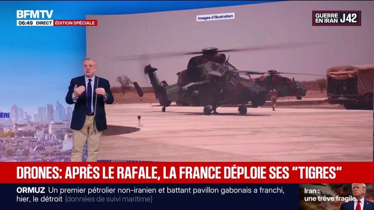 Moyen-Orient : la France renforce sa présence avec le déploiement des hélicoptères Tigre