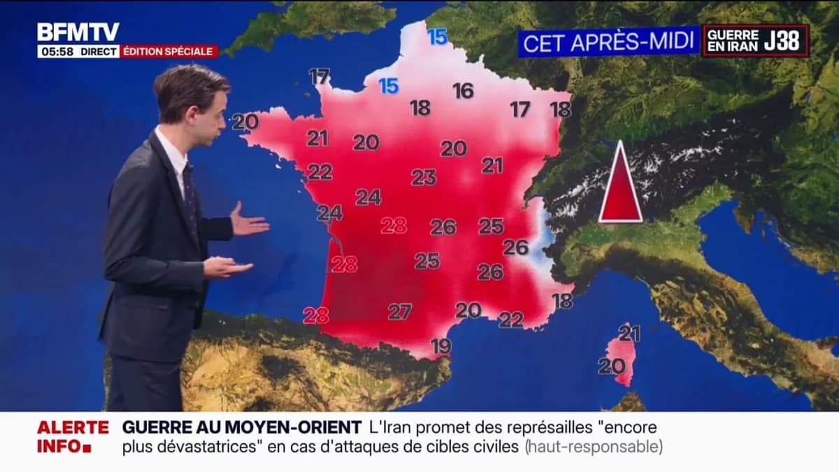 Lundi de Pâques : un soleil radieux illumine toute la France avec des températures estivales