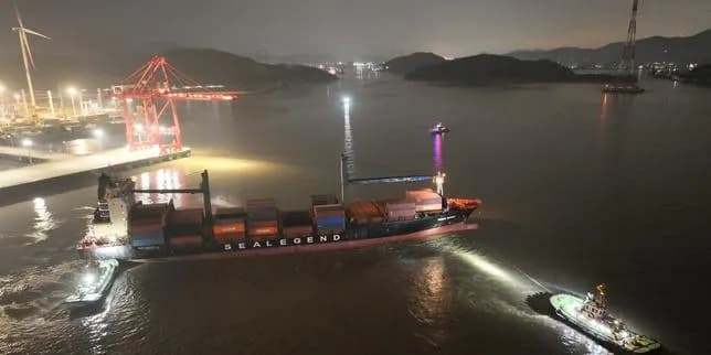 Route maritime arctique : un porte-conteneurs chinois relie l'Asie à l'Europe